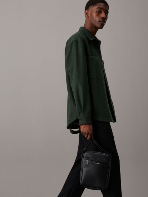 Black Reporter Bag  Men