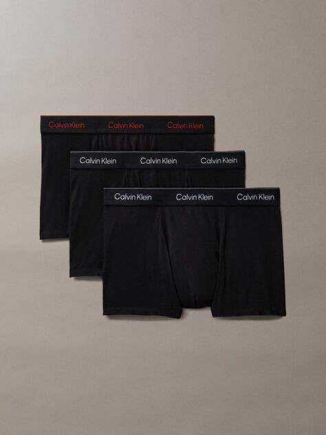 Negru Set 3 Boxeri Relaxati Dart – Icon Cotton Stretch  Barbati