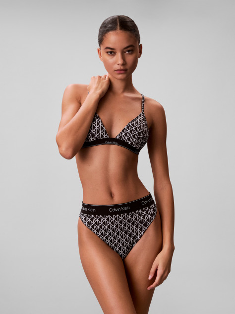 Black Brazilian Bikini Bottoms - CK Icon  Women