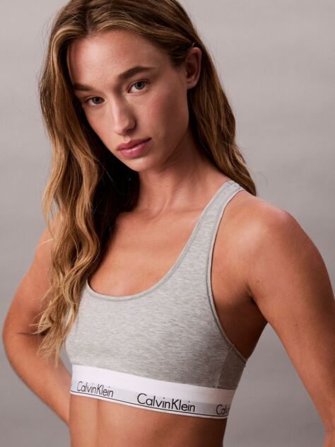 Gri Bralette Fara Captuseala – Icon Cotton Modal  Femei