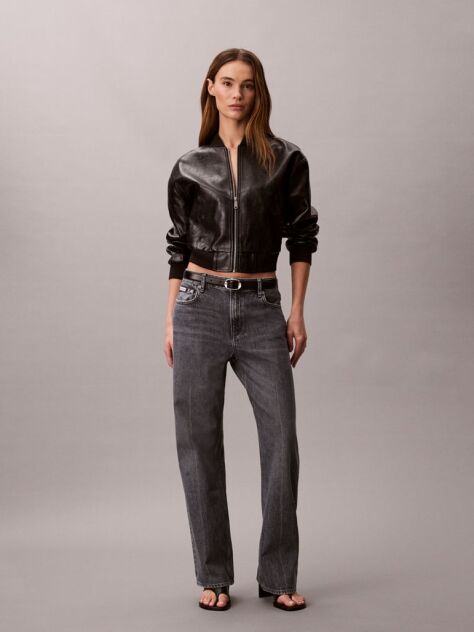 Denim Blugi Drepti Stil 90s  Femei
