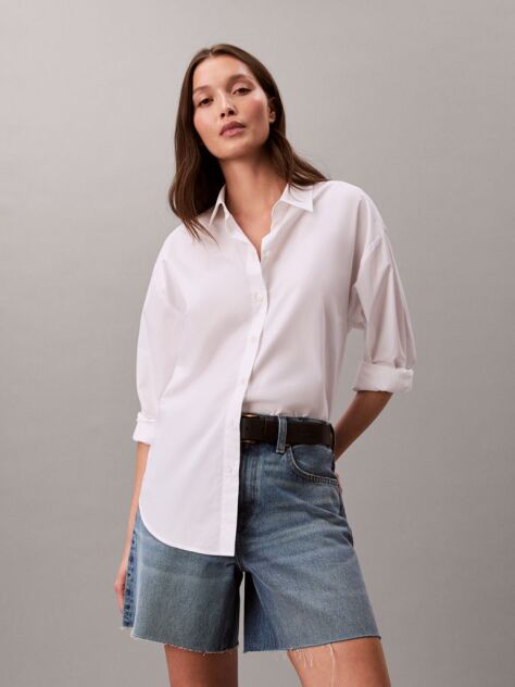 Denim Pantaloni Scurti Din Denim Stil 90s Cu Croi Relaxat  Femei