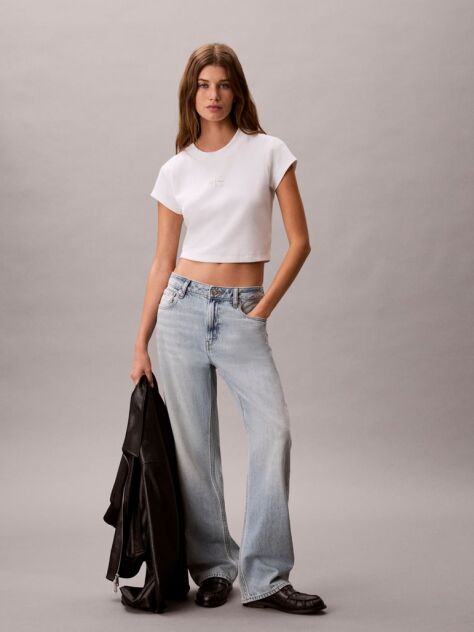 Denim Blugi Drepti Anii '90  Femei