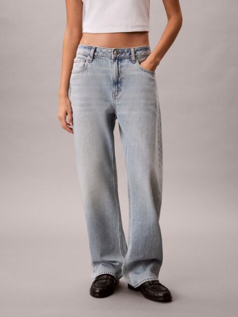 Denim Blugi Drepti Anii '90  Femei