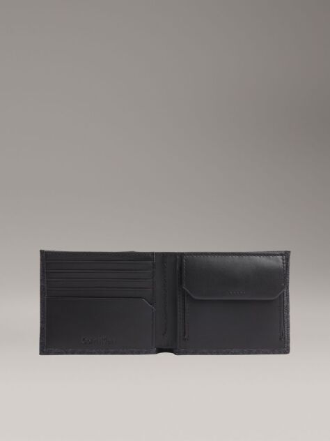 Black Monogram Wallet  Men
