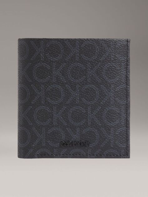 Black Trifold Wallet  Men