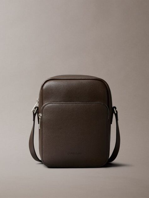 Brown Small Crossbody Bag  Men