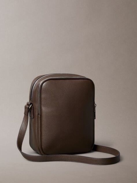 Brown Small Crossbody Bag  Men
