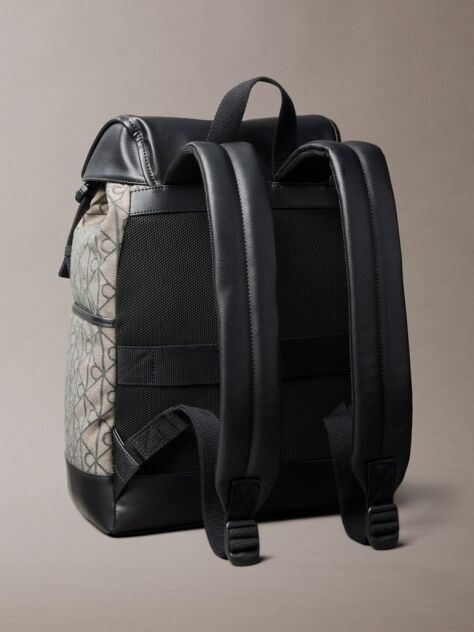 Multi Rucsac Impermeabil Din Jacquard Cu Logo  Barbati