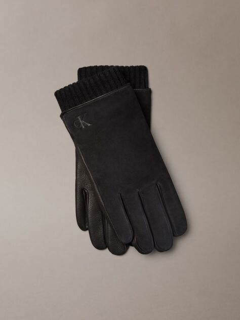 Negru Manusi Din Piele Moale Compatibile Cu Ecranele Tactile  Barbati