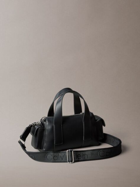 Negru Geanta Crossbody Convertibila Din Jacquard  Femei