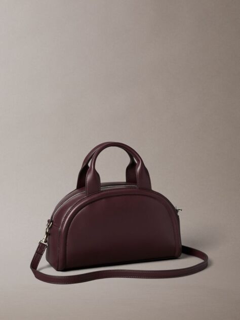 Rosu Geanta Crossbody Cu Monograma Signature  Femei