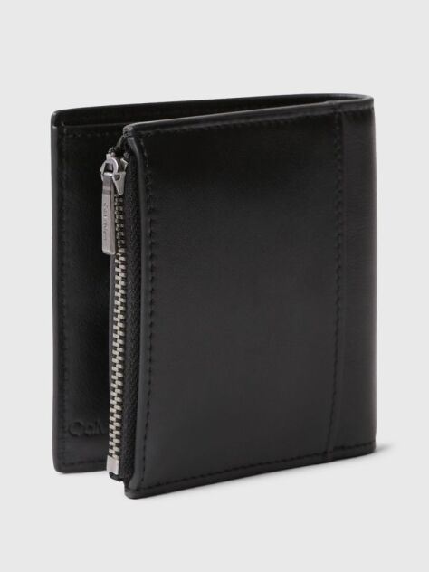 Black Leather Wallet  Men