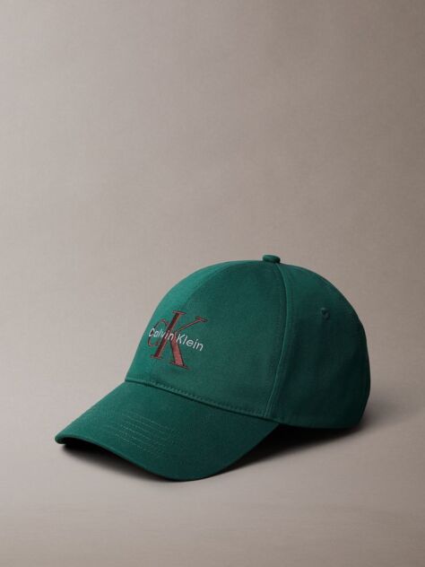 Verde Sapca Baseball Cu Logo Monogram Brodat  Barbati