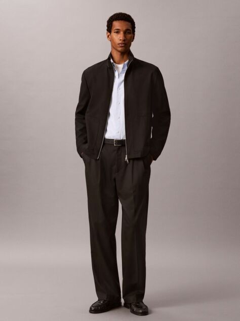 Albastru Camasa Oxford Cu Guler Button-Down  Barbati
