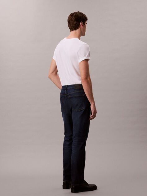 Denim Blugi Slim Cu Croiala Dreapta  Barbati