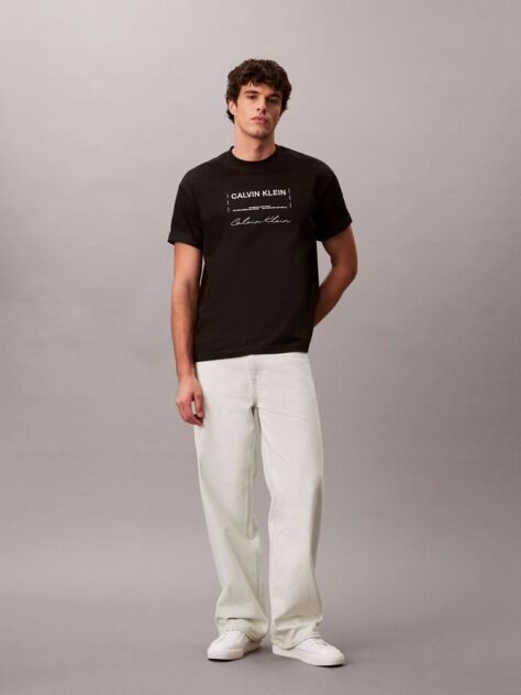 Black 16S April Graphic Seasonal T-Shirt  Men