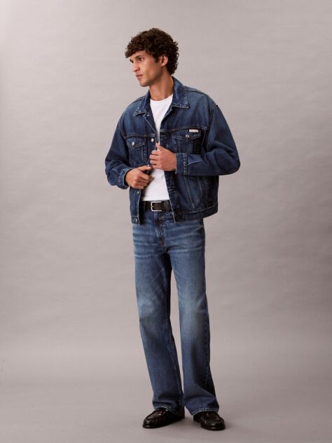 Denim 90s Denim Trucker Jacket  Men