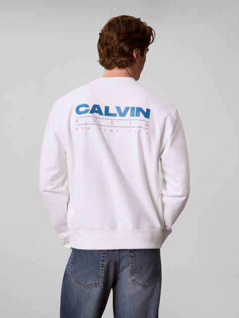 Black Premium Terry Crew Neck Sweatshirt  Men