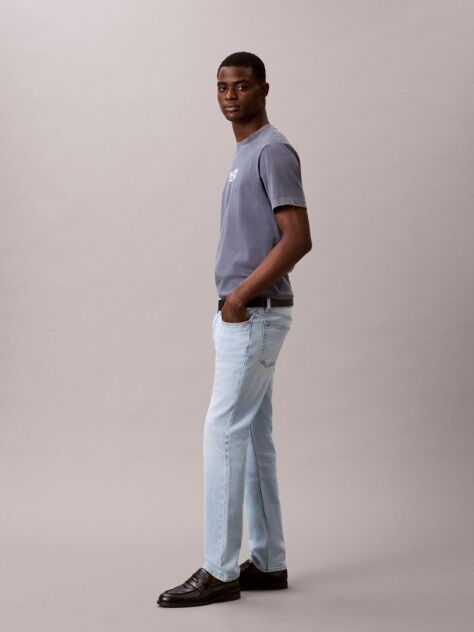 Denim Blugi Cu Croiala Slim  Barbati