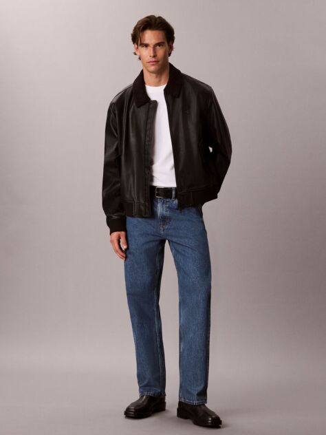 Denim Blugi Drepti, In Stilul Anilor '90  Barbati