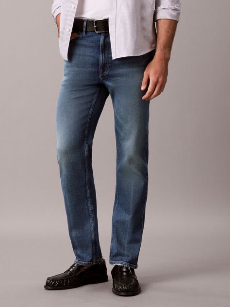 Denim Blugi Drepti Clasici  Barbati