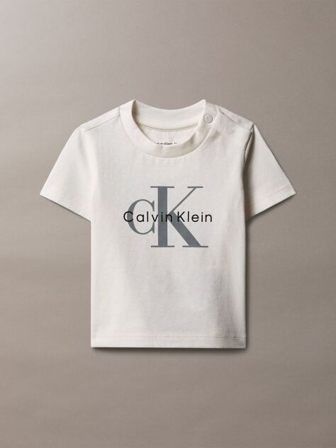 Alb Tricou Pentru Nou-Nascuti Cu Logo Signature  Nou-nascuti