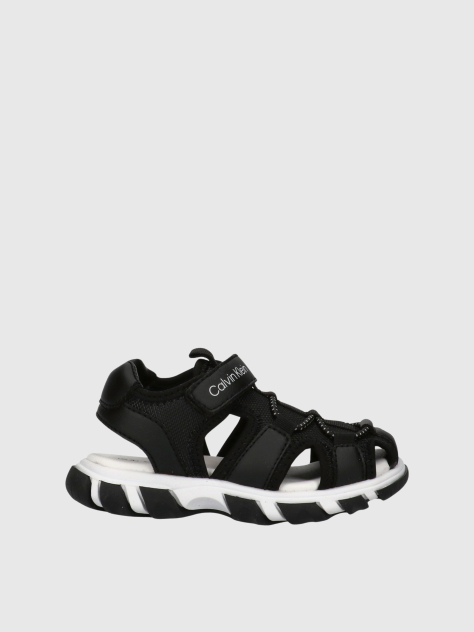 Negru Sandale Cu Velcro  Baieti