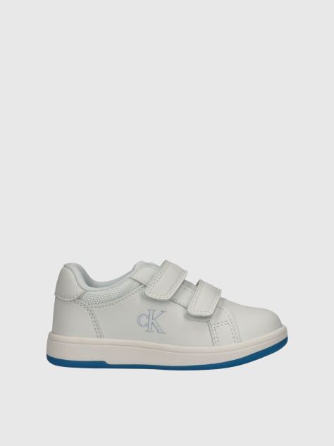 Alb Adidasi Low Cut Cu Inchidere Velcro  Copii Unisex