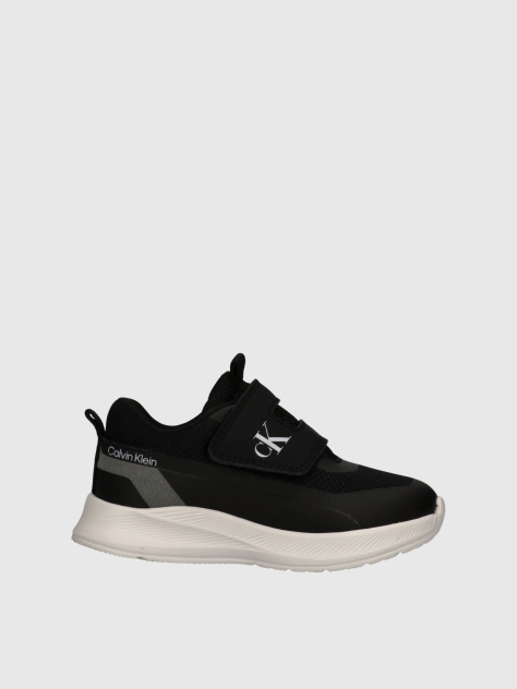 Negru Adidasi Cu Talpa Joasa Si Inchidere Velcro  Copii Unisex