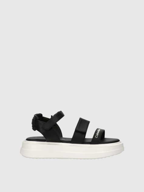 Negru Sandale Cu Velcro  Fete