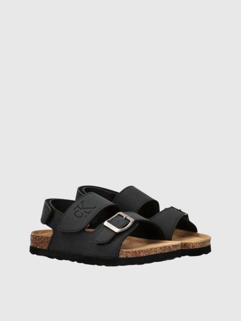 Negru Sandale Cu Velcro  Copii Unisex