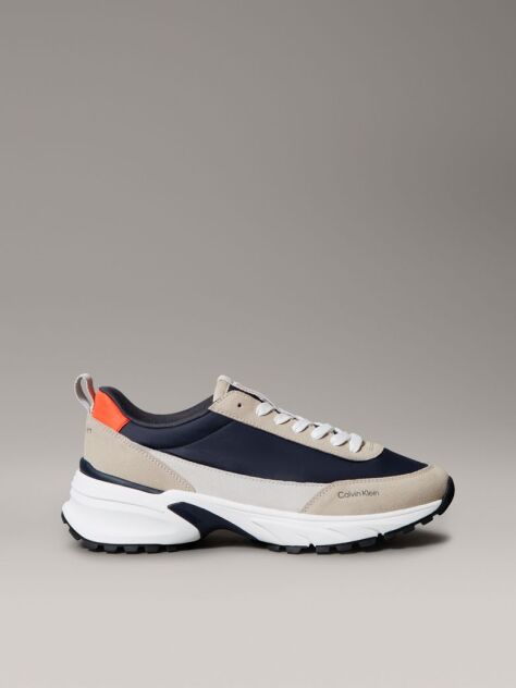 Multi Trailblazer - Adidasi Tip Runner Din Piele Intoarsa  Barbati