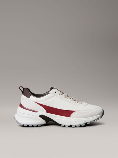 White Trailblazer — Suede Runner Trainers  Women