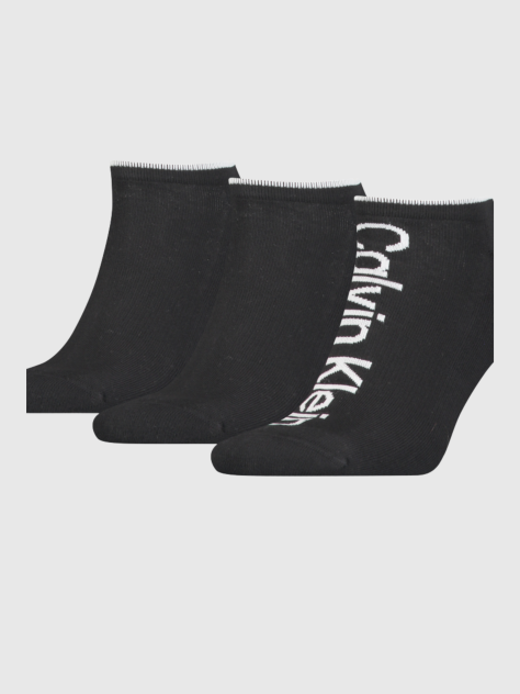 Negru Set 3 Perechi Sosete Scurte Sport Barbati  Barbati