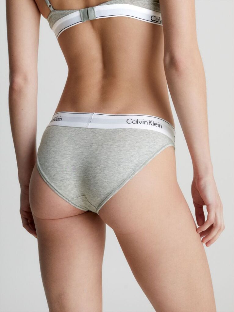 Grey Bikini Briefs - Icon Cotton Modal  Women