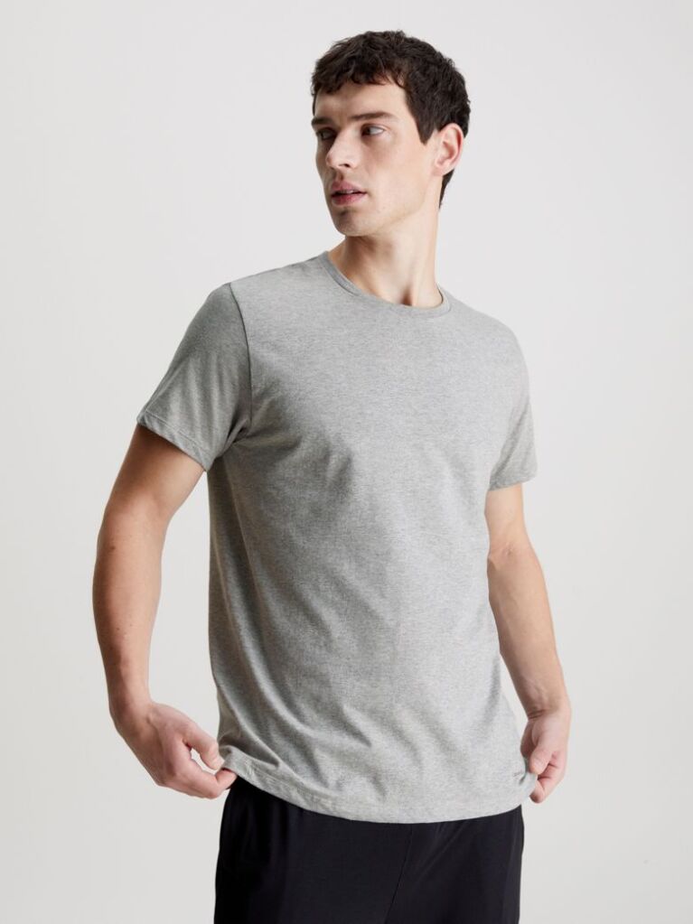 Alb Set 3 Tricouri - Cotton Classics  Barbati