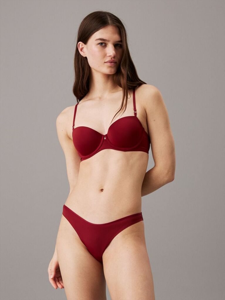 Red Brazilian Briefs - Minimalist  Women