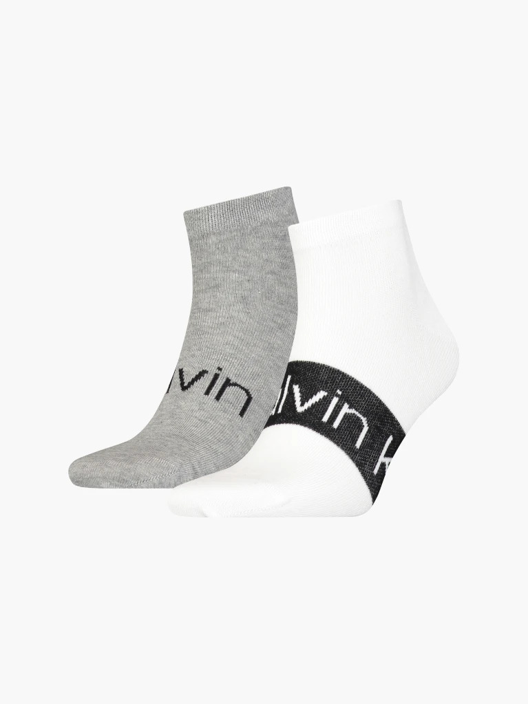 Multi Set 2 Perechi Sosete Cu Logo Pana La Glezna  Barbati