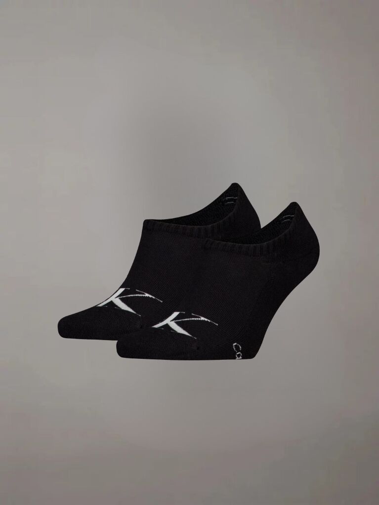 Negru Set 2 Perechi Sosete Invizibile  Barbati