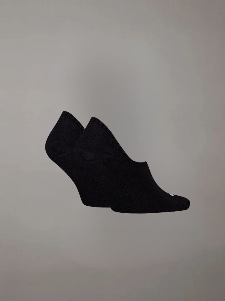 Negru Set 2 Perechi Sosete Invizibile  Barbati