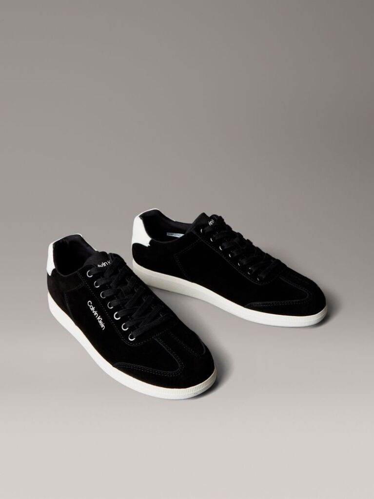 Negru Tenisi Din Suede Tip Wingtip  Barbati