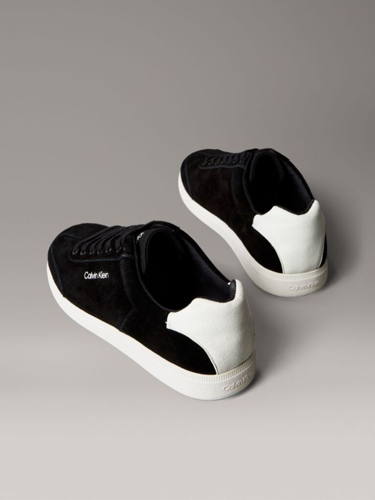 Negru Tenisi Din Suede Tip Wingtip  Barbati