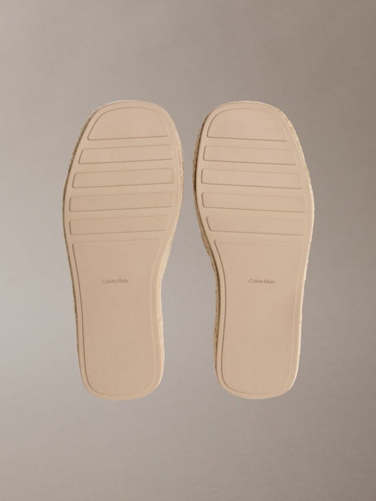 Beige Ebeth - Platform Espadrille Sliders  Women