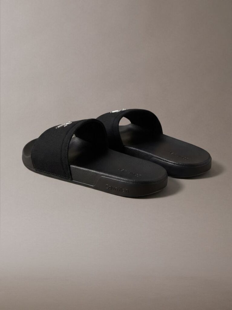 Black Nemo - Canvas Signature Logo Sliders  Women