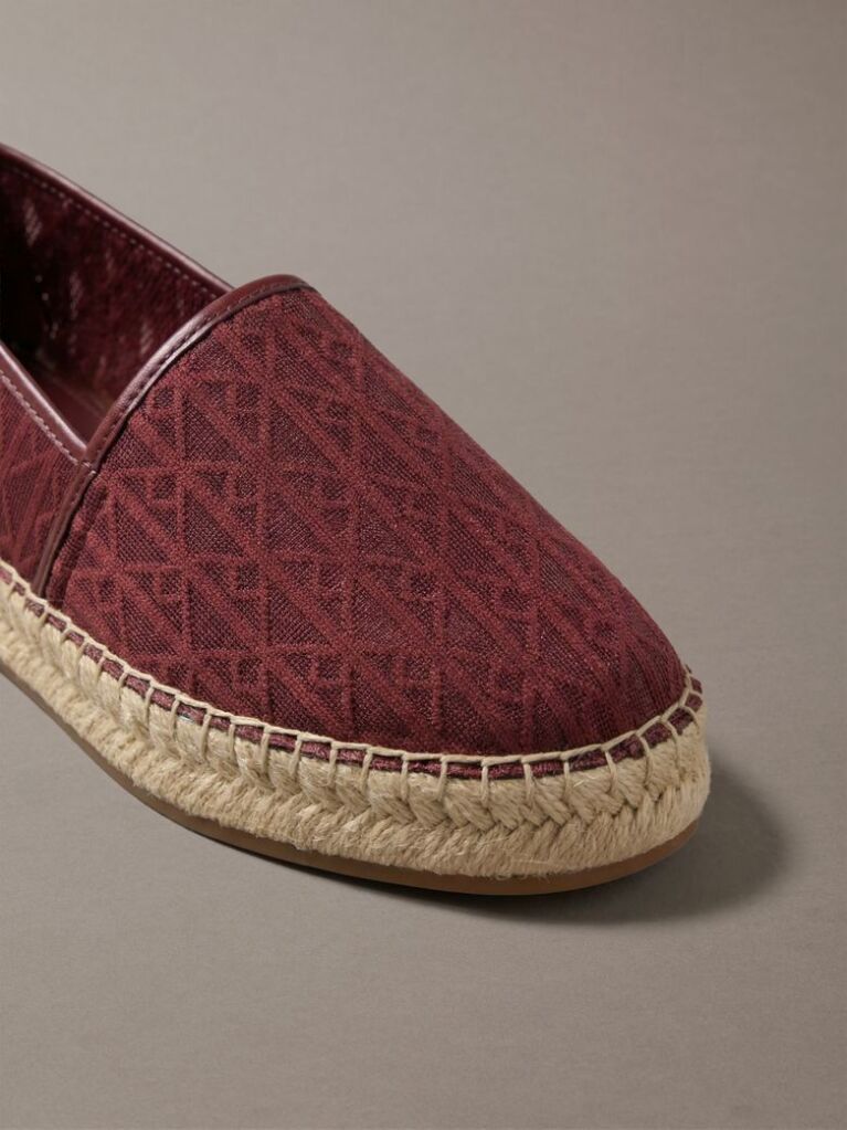 Rosu Espadrile Cu Emblema Logo  Femei