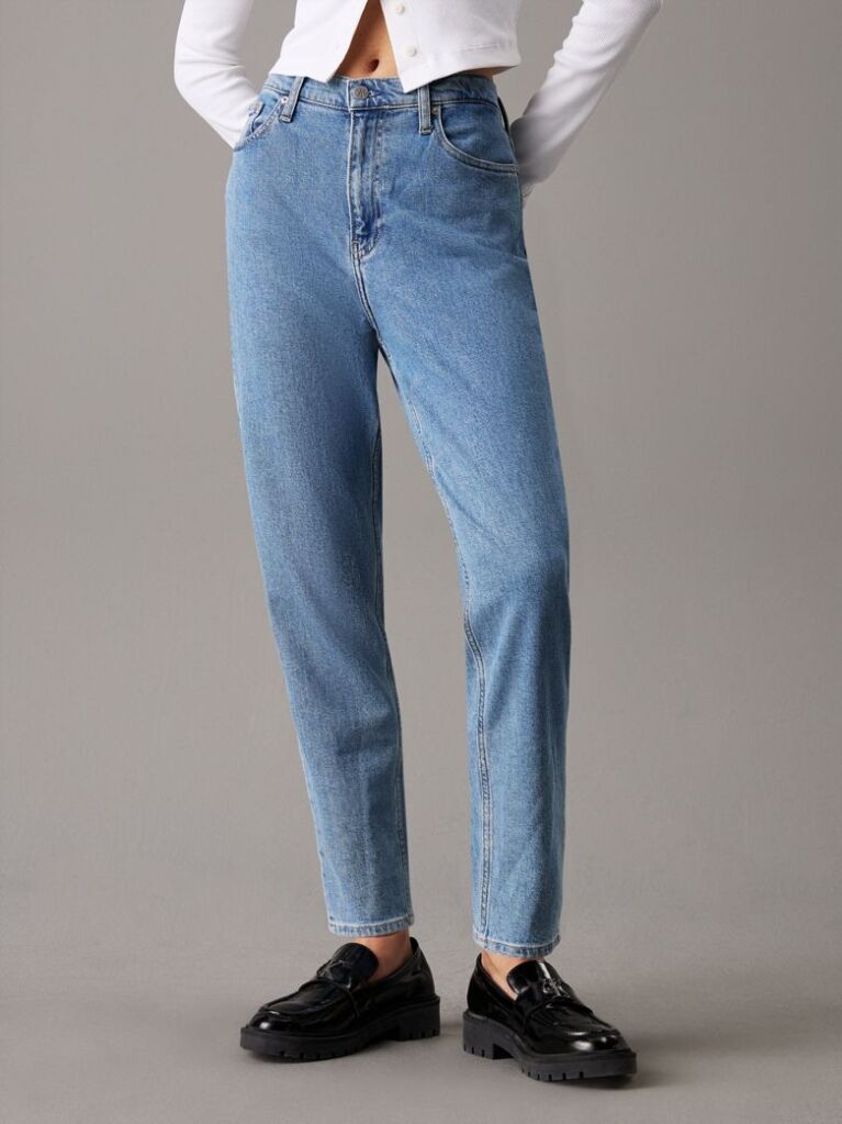 Denim Blugi Mom  Femei