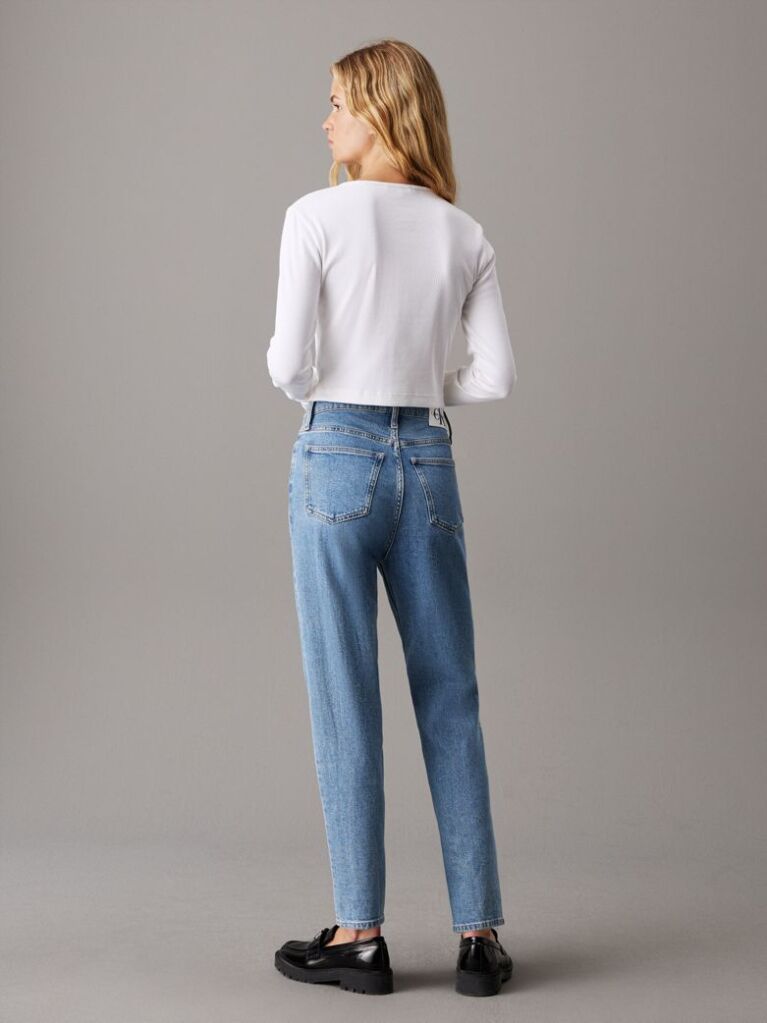 Denim Blugi Mom  Femei