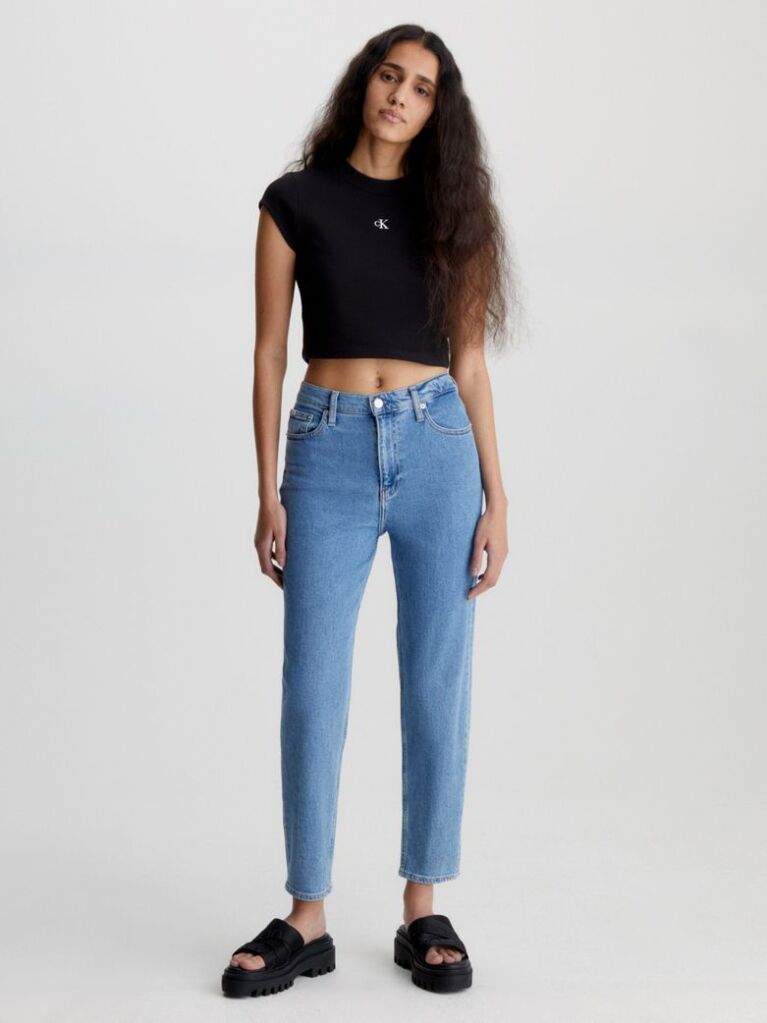 Denim Blugi Mom  Femei