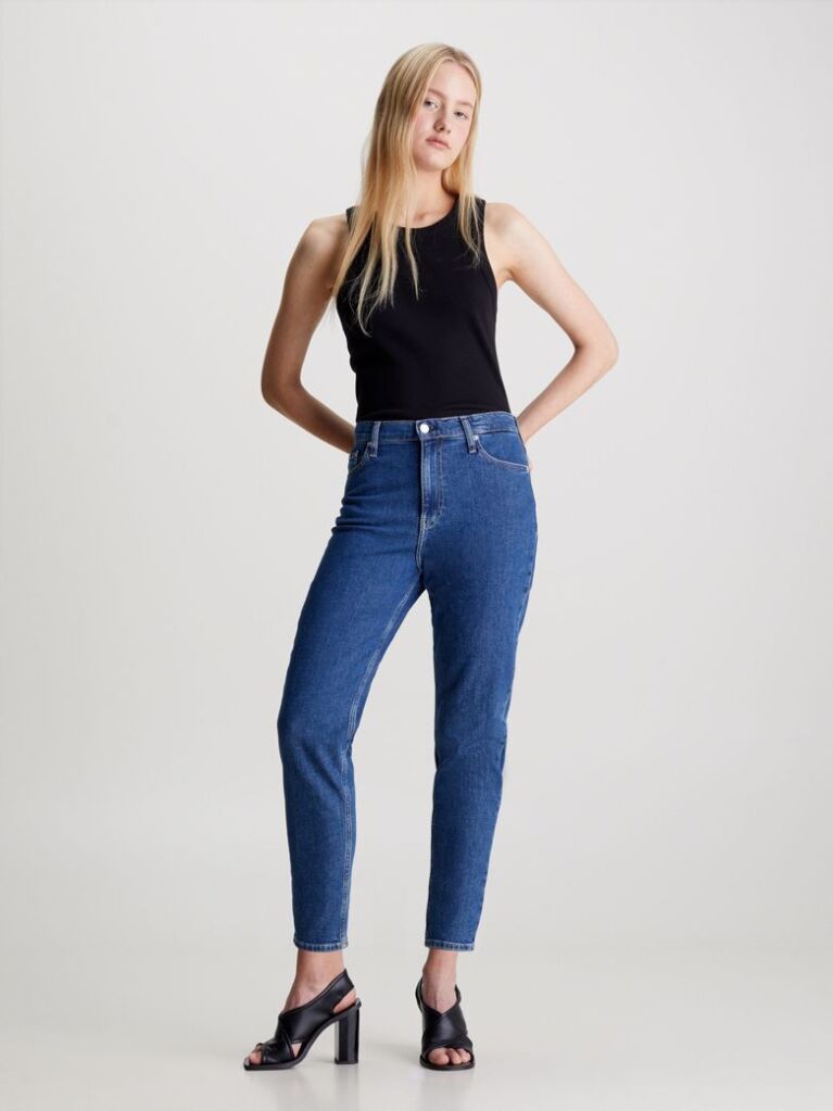 Denim Blugi Mom  Femei